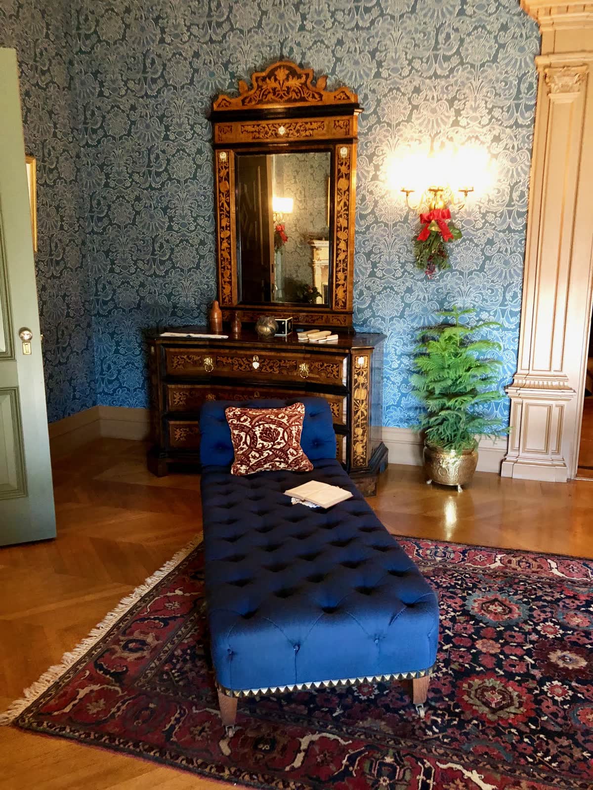 Claude Room (guest bedroom) at Biltmore House