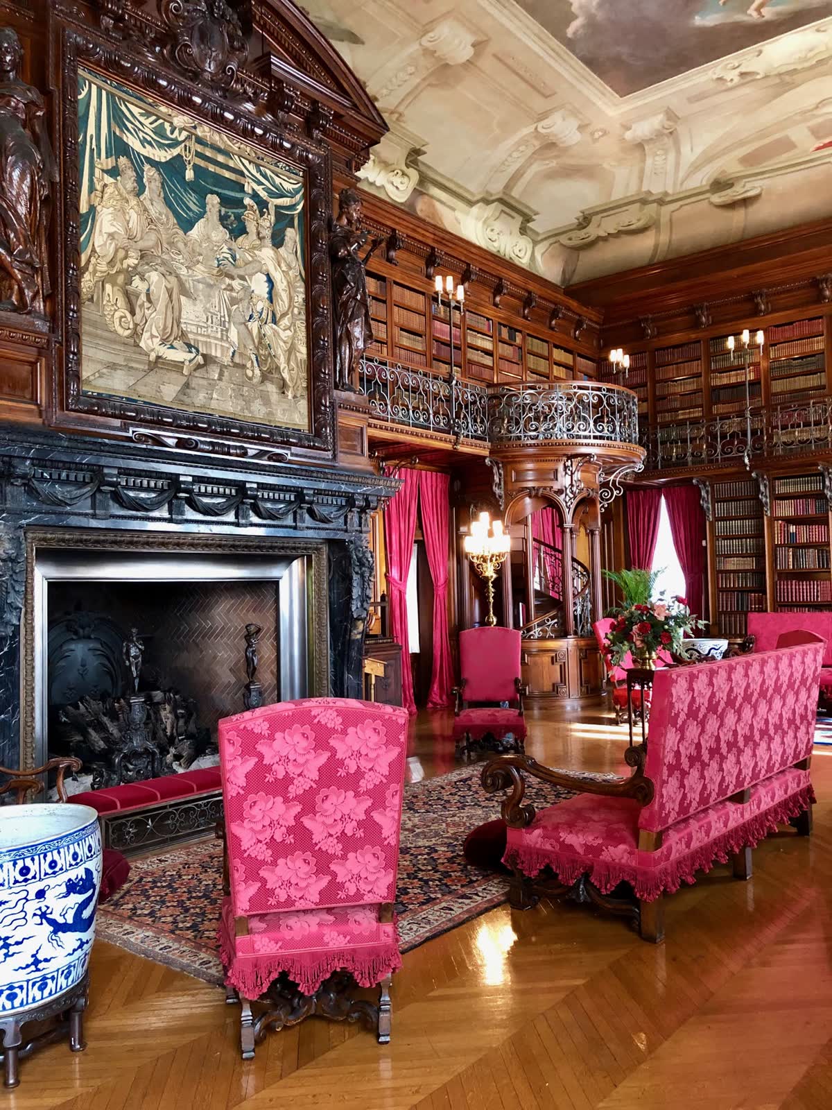 Library at Biltmore House
