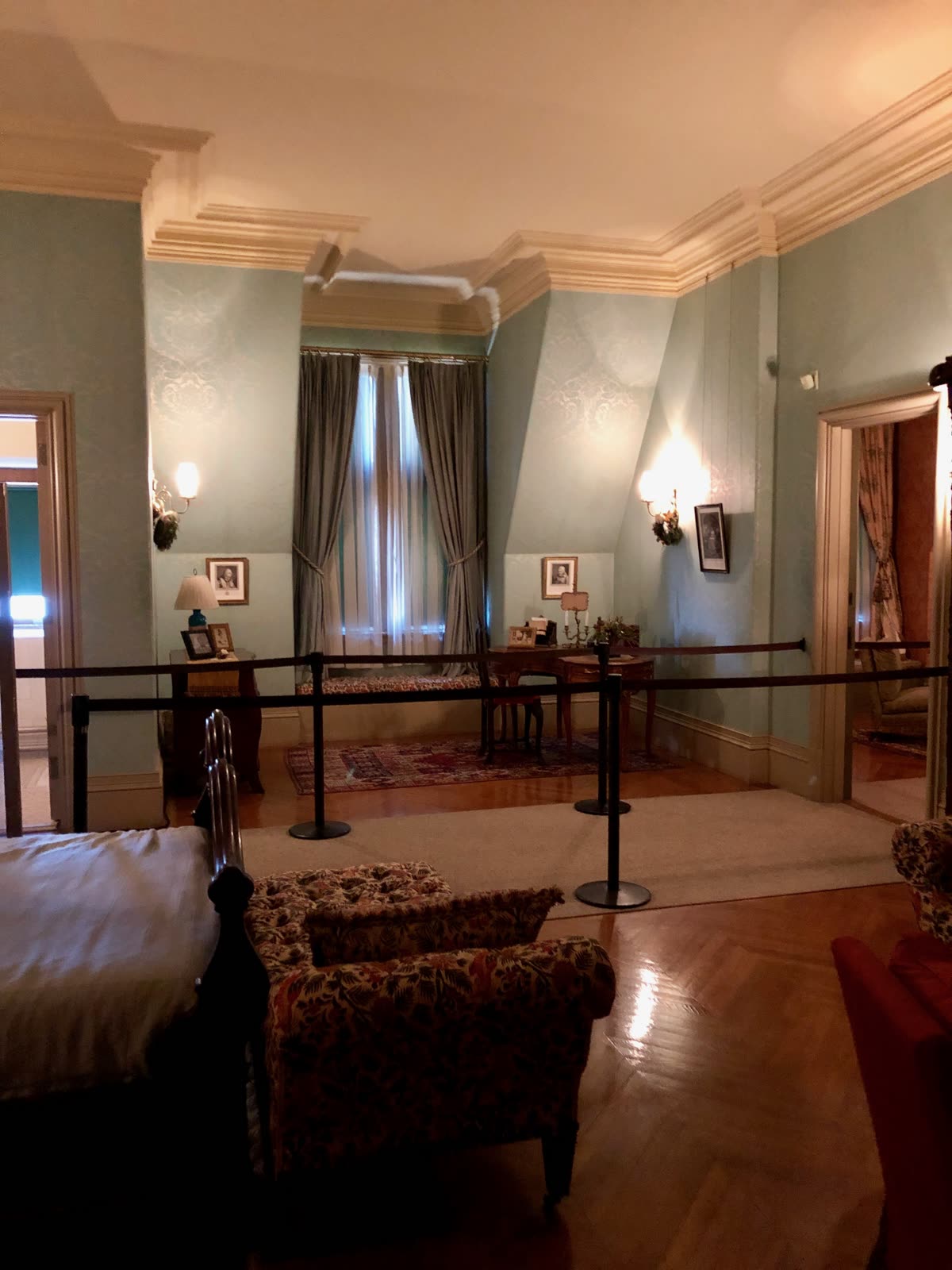 Marland Room (guest bedroom) at Biltmore House