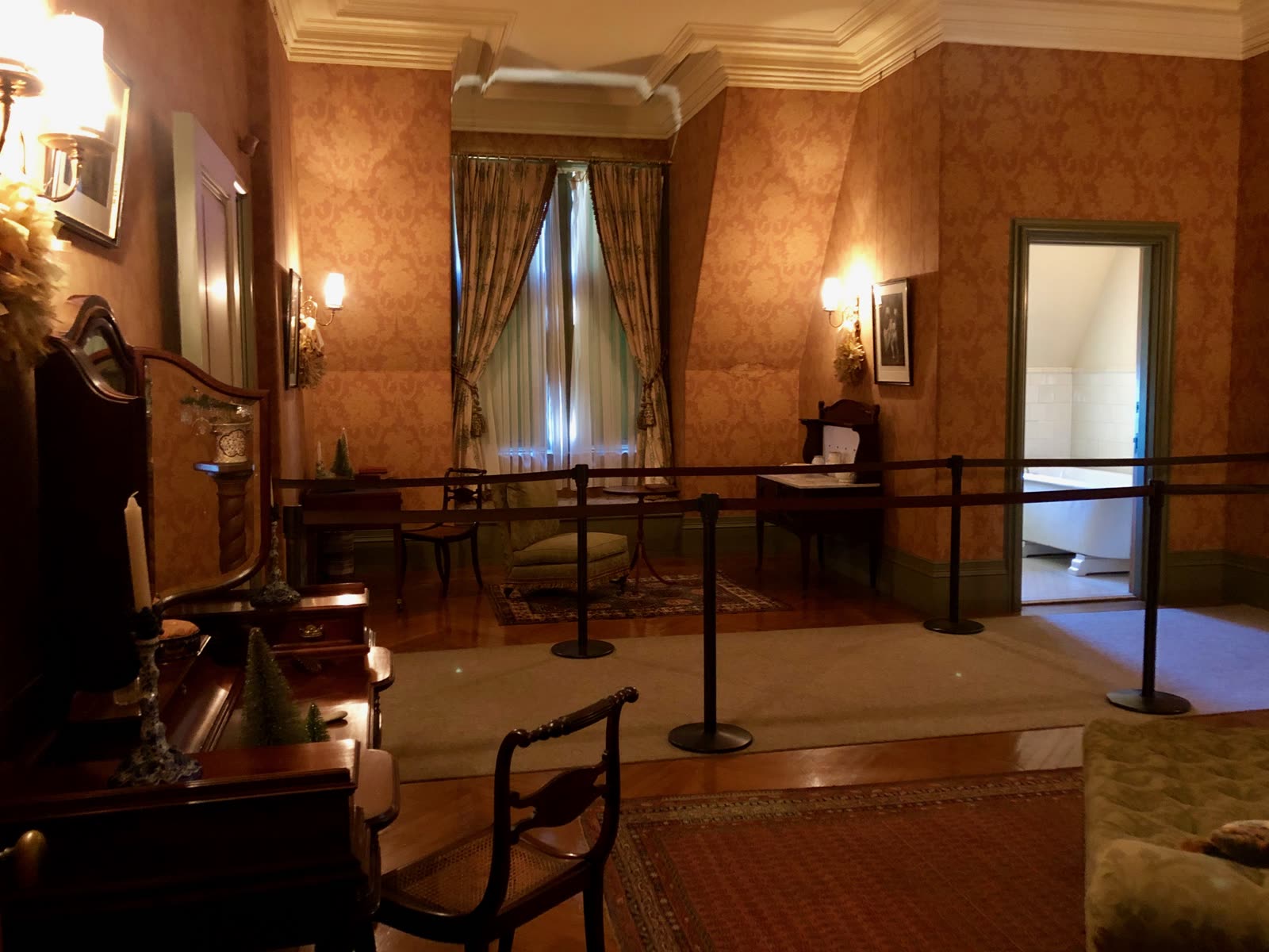 Van Dyck Room (guest bedroom) at Biltmore House