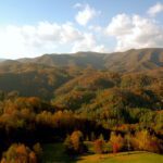 Blue Ridge Parkway with Mountain Views