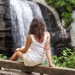 Looking Glass Falls near Asheville NC.